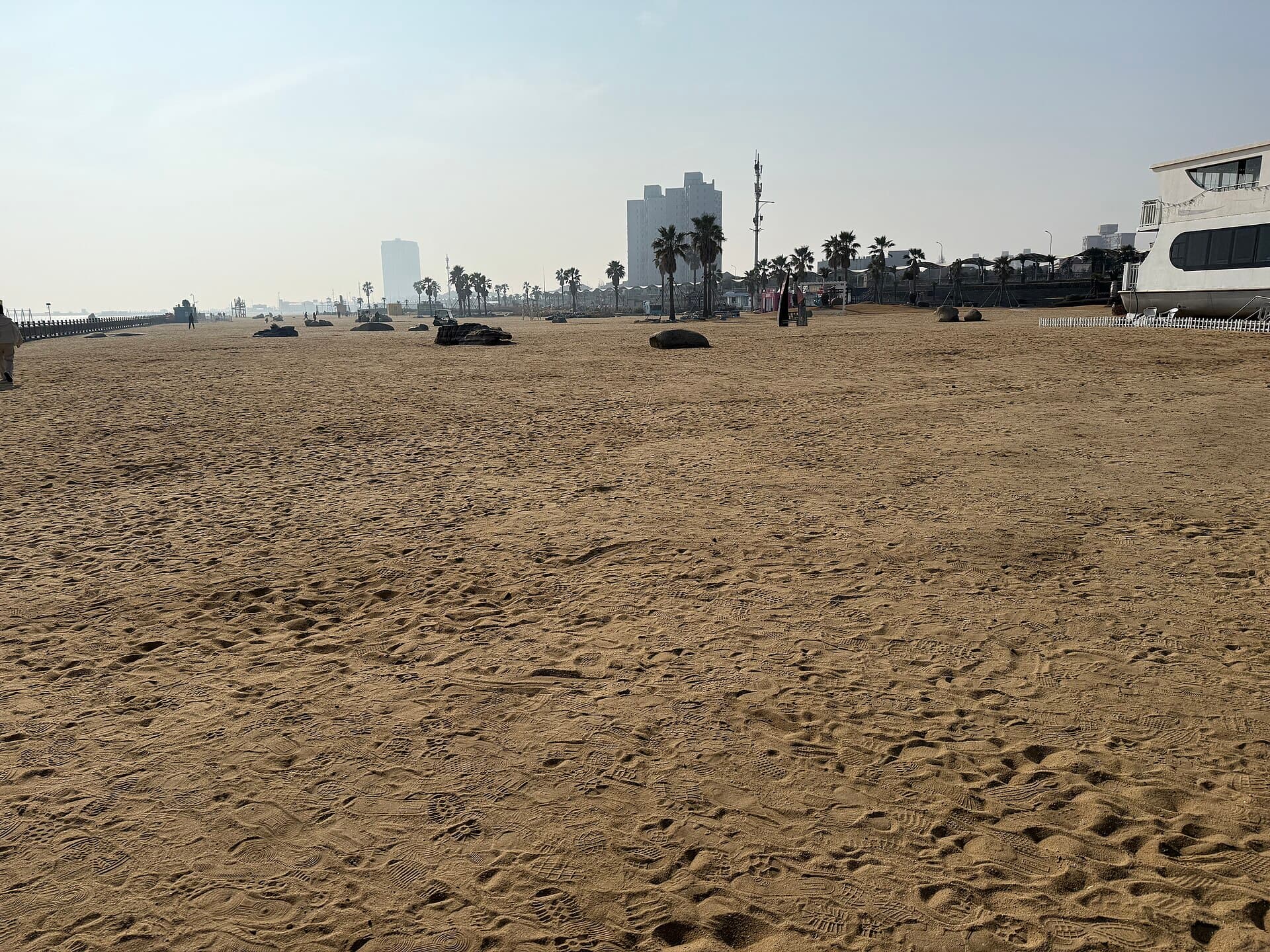 Jinshan City Beach on Hangzhou Bay, Shanghai